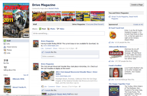 Drive Magazine Facebook page